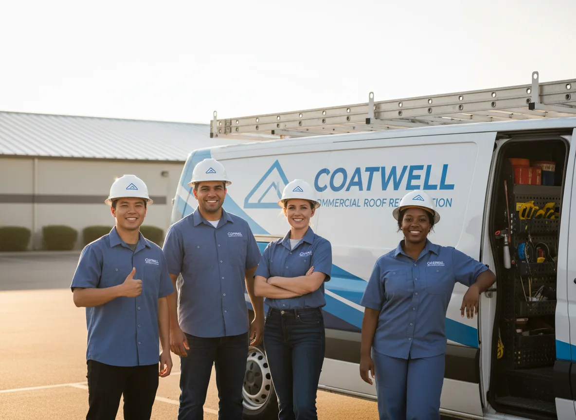 Commercial roof coating company in Mendon, MA